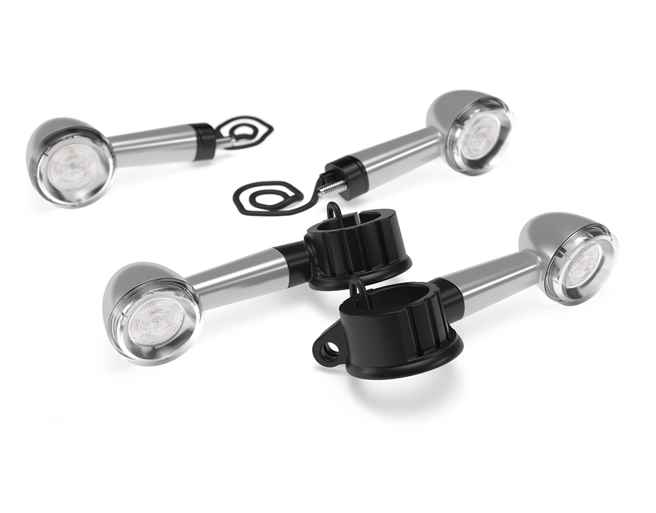 Silver LED Indicators