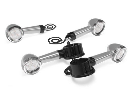 Silver LED Indicators